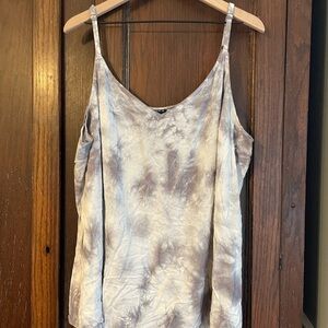 Torrid Gray Tie-Dye Camisole